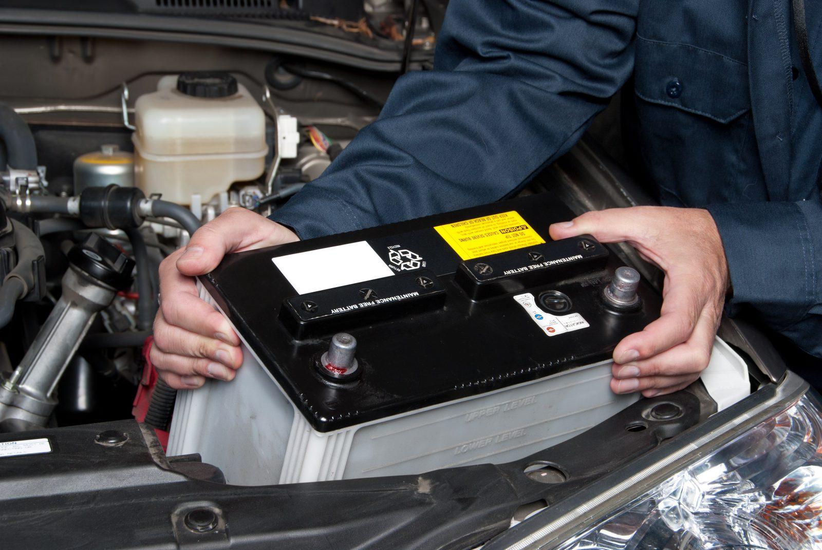 changing car battery